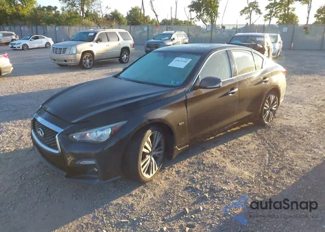 2018 Infiniti Q50 Luxe/Sport из США, поврежденный, VIN JN1EV7ARXJM434212